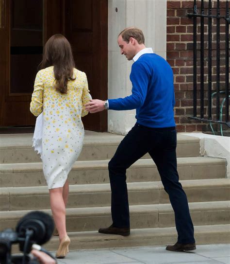 KATE MIDDLETON and Prince William Leaving a Hospital - HawtCelebs