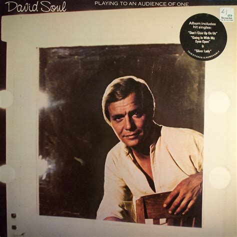 David Soul - Playing To An Audience Of One (Vinyl, LP) | Discogs