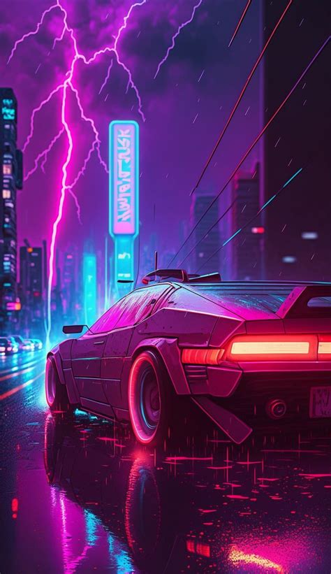 Neon city under the rain | Car wallpapers, Cyberpunk, Digital wallpaper