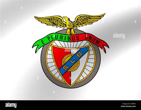 SL Benfica logo flag symbol emblem icon Stock Photo - Alamy