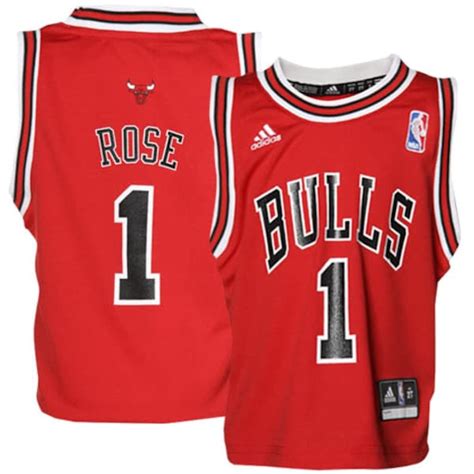 Toddler Chicago Bulls Derrick Rose adidas Red Replica Jersey - NBA Store