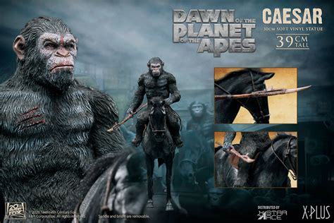 Dawn of the Planet of the Apes Caesar on Horse Statue by Star Ace Toys - The Toyark - News