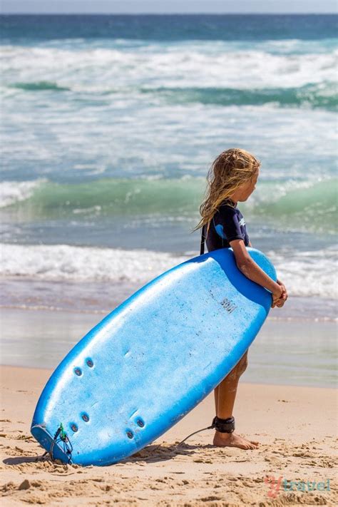 Learn to surf on the Gold Coast with kids