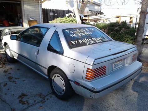 1987 Nissan Pulsar NX for sale: photos, technical specifications, description