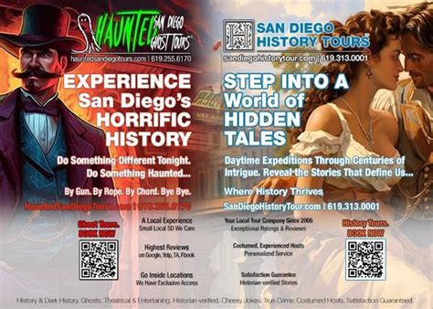 Haunted San Diego Ghost & History Tours - The Official Travel Resource ...