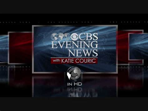 CBS Evening News With Katie Couric Intro - YouTube