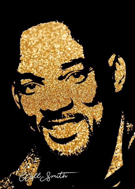 'Will Smith' Poster by Kitty Kit | Displate | Pop art canvas, Art, Silhouette drawing