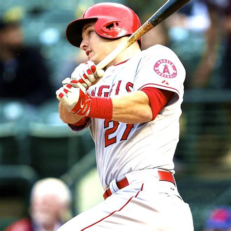 Mike Trout Becomes Youngest in MLB History to Hit 100 Home Runs, Steal 100 Bases | Bleacher Report