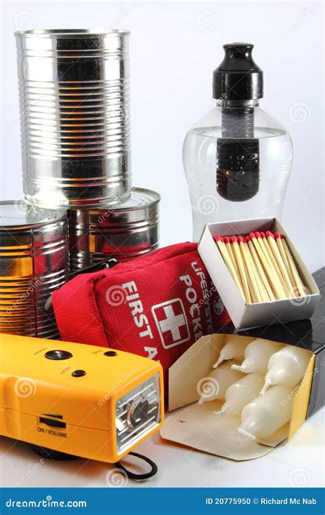 Emergency Kit stock photo. Image of radio, background - 20775950