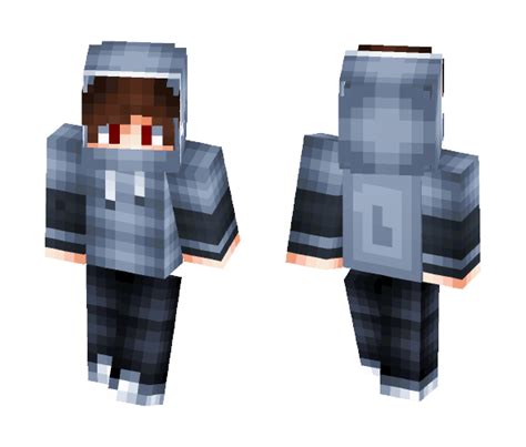 Download Blue Hoodie Minecraft Skin for Free. SuperMinecraftSkins