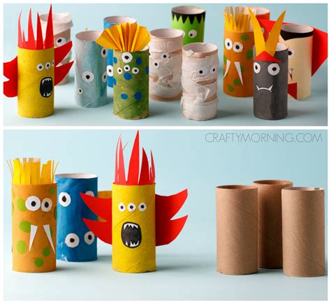 Toilet Paper Roll Halloween Characters - Crafty Morning