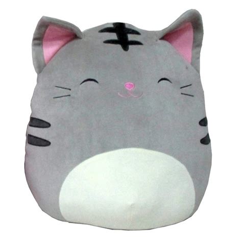 Squishmallow Plush Grey Cat 16 Inch - 1Source