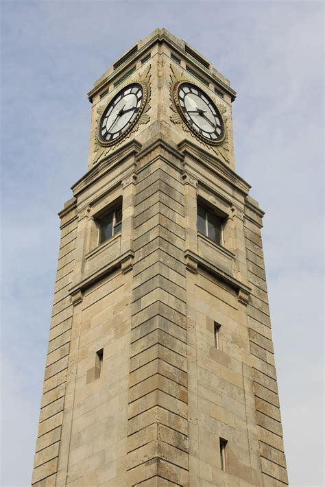 The Cocker memorial clock tower, Stanley Park, Blackpool. … | Flickr