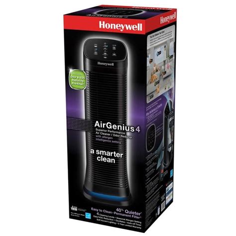 Honeywell AirGenius 4-Speed 250-sq ft Ionic Non-HEPA Air Purifier ENERGY STAR in the Air ...