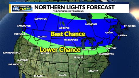 Chance of seeing “Northern Lights” farther south than usual | WANE 15