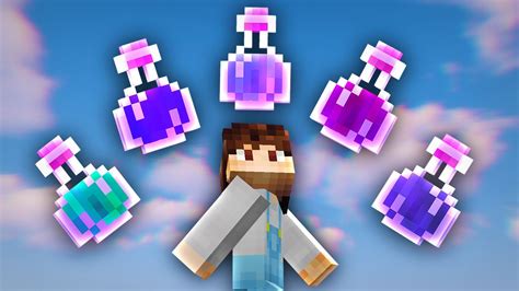 Minecraft but you get a RANDOM POTION EFFECT every 10 seconds... - YouTube