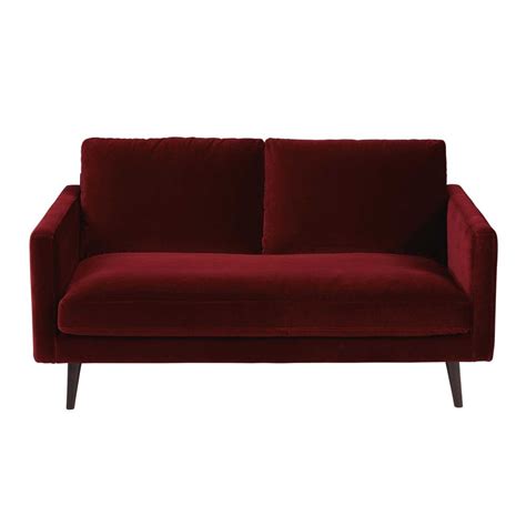 Armchairs & sofas | Sofa, Modern sofa bed, Red velvet sofa