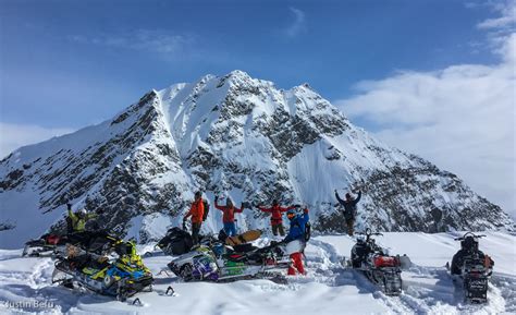 Guided Snowmobile Tours w ASG in Valdez Alaska, Thompson Pass