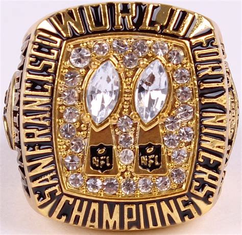 Joe Montana San Francisco 49ers High Quality Replica 1984 Super Bowl XIX Championship Ring