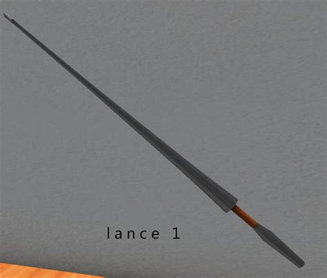 Second Life Marketplace - jousting lance 1