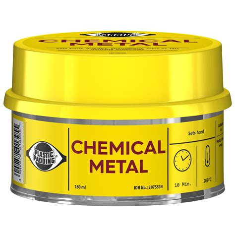 Chemical Metal by Plastic Padding - 180ml Tin Multi-Purpose Filler