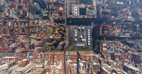 Aerial view of Mexico City, Mexico - Stock Image - F038/6791 - Science ...