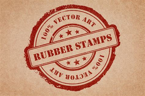 Rubber Stamps Vector Pack Volume 1 | Design Panoply