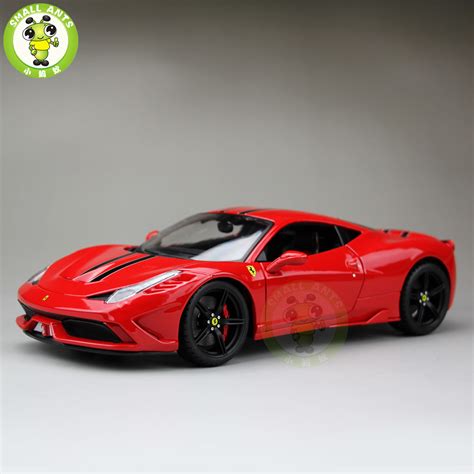 1/18 Bburago Ferrari 458 speciale Diecast Model Racing Car Toys Kids Gifts - Shop cheap and high ...