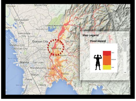 Flood risk assessment of Marikina City. Source Department of Science... | Download Scientific ...