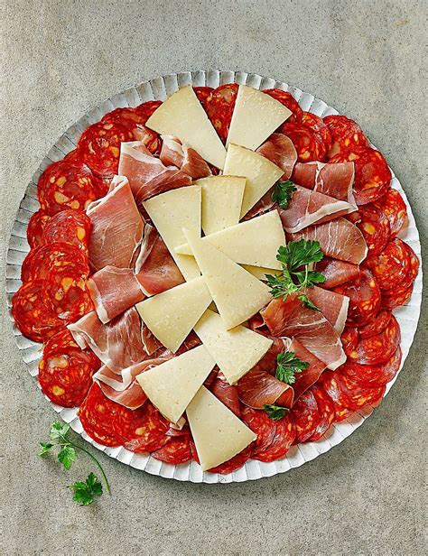Traditional Spanish Platter with Manchego Cheese Selection (Serves 6) - (Last Collection Date ...