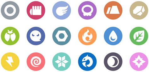 Pokemon Symbol Png Pokemon Types Symbols Png Transparent Png Kindpng | Images and Photos finder