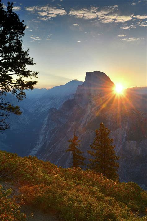 Half Dome At Sunrise Photograph by Surjanto Suradji | Fine Art America