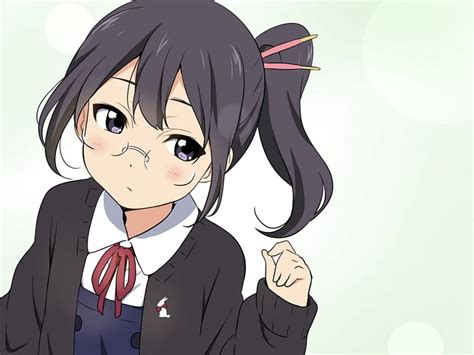 Asagiri Shiori, ponytail, cute girl, Tamako market, glasses, HD wallpaper | Peakpx