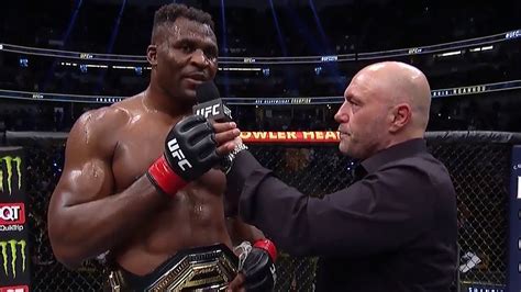 Francis Ngannou hails Xtreme Couture’s wrestling training, reveals knee ...