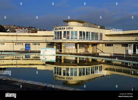 Saltdean Lido in the city of Brighton and Hove, is an Art Deco Lido designed by architect R.W.H ...