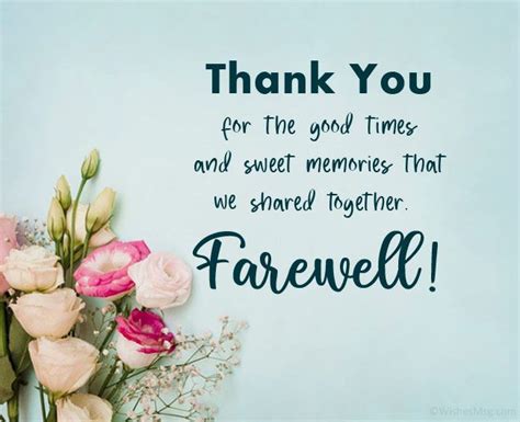 Farewell Messages - Best Farewell Wishes