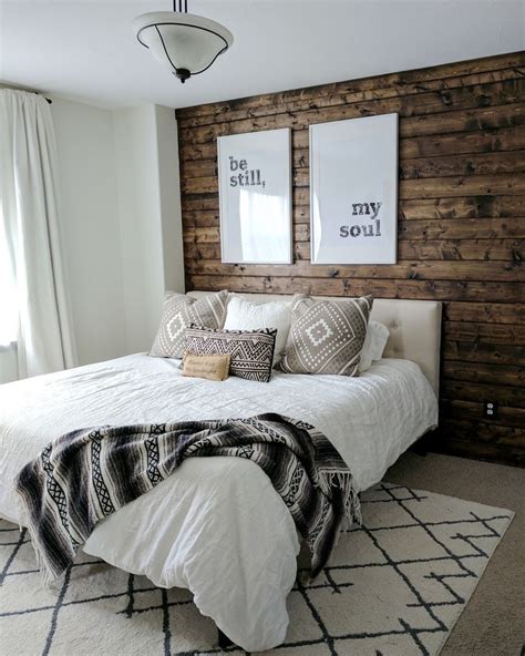 How To Build A Wood Plank Accent Wall | Easy DIY Tutorial | Wood walls ...