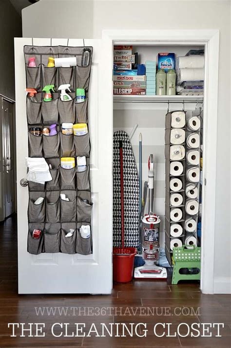 16 Clever Ways to Organize Cleaning Supplies