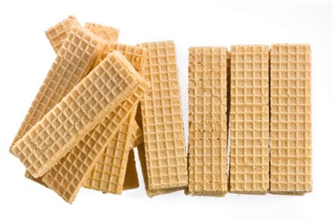 Peanut Butter Filled Wafer Cookies Stock Photo - Download Image Now - iStock