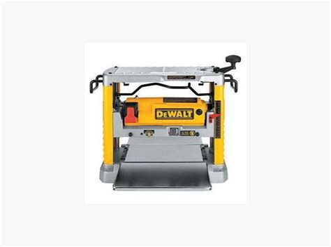 DEWALT - DW734 12-1/2" THICKNESS PLANER WITH THREE KNIFE CUTTER-HEAD AND STAND West Shore ...