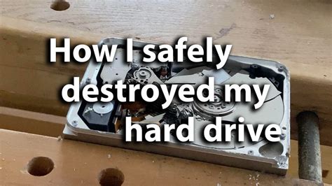 Hard drive destruction - Video | ZDNET