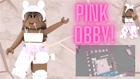 AESTETIC ROBLOX PINK OBBY *CHRISTMAS MUSIC???* - YouTube