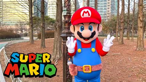 Super Mario mascot costume(ENG SUB) #supermario #mascotcostume #mario #슈퍼마리오 #인형탈 - YouTube