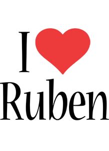 Ruben Logo | Name Logo Generator - Kiddo, I Love, Colors Style