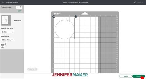 Floating Ornament & Size Chart - Jennifer Maker