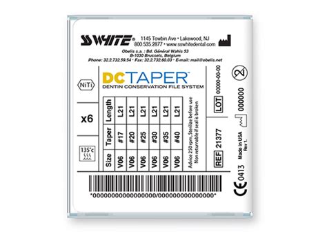 SS White DCTaperH Endodontic Files Assorted Packs – Clinical Research ...