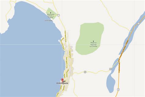 Antofagasta Map - Chile