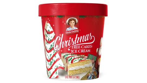 The Problem Fans Have With Little Debbie's Christmas Tree Cakes Ice Cream