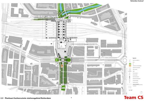 Rotterdam train station map - Rotterdam station map (Netherlands)