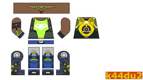 LEGO Lucio Minifig Decal Overwatch by k44du2 on DeviantArt